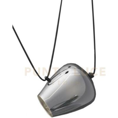 Sikrea Focus-F Lampadario A Sospensione Vetro Fum㨠Attacco E27 Senza Base Cavo In Te... Sikrea Focus-F Lampadario A Sospensione Vetro Fum㨠Attacco E27 Senza Base Cavo In Te...