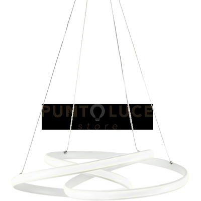 Sikrea Giove-B Lampadario A Sospensione Led 2800 - 5000k 48w Dimmerabile Colore Bianco Sikrea Giove-B Lampadario A Sospensione Led 2800 - 5000k 48w Dimmerabile Colore Bianco
