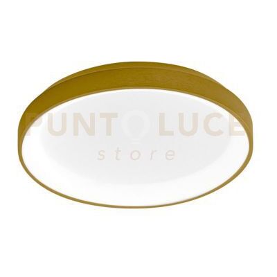 Gea luce Krizia P/p Plafoniera Led 3000k 2500lm 30w Dimmerabile In Alluminio Oro D.38cm Gea luce Krizia P/p Plafoniera Led 3000k 2500lm 30w Dimmerabile In Alluminio Oro D.38cm