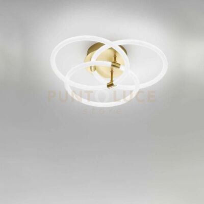 Lampadario A Soffitto Gea Luce Berta P/g Oro Lampadario A Soffitto Gea Luce Berta P/g Oro