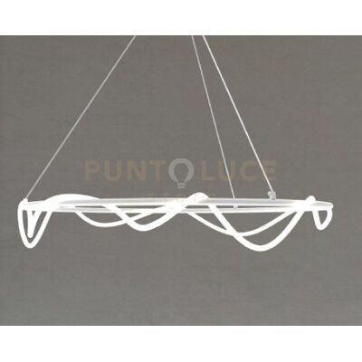 Sikrea Noemi-Sr B Lampadario A Sospensione Led Bianco Opaco 50w Dimmerabile Dimmera... Sikrea Noemi-Sr B Lampadario A Sospensione Led Bianco Opaco 50w Dimmerabile Dimmera...