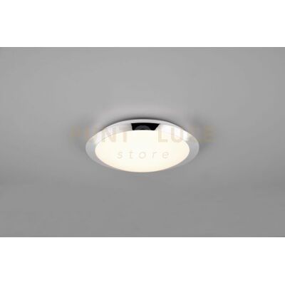 Luce da soffitto bagno Umberto 29cm Cromo 3000K Luce da soffitto bagno Umberto 29cm Cromo 3000K