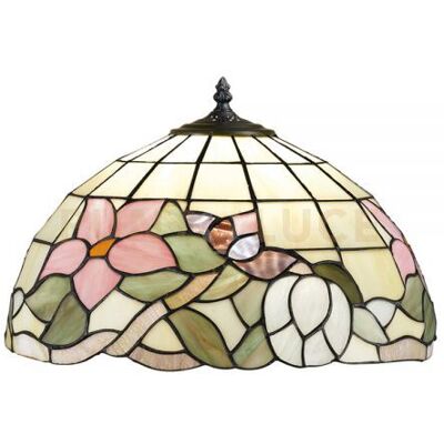 Perenz Illumina Tulipano Solo Paralume In Vetro Tiffany D.50cm Perenz Illumina Tulipano Solo Paralume In Vetro Tiffany D.50cm