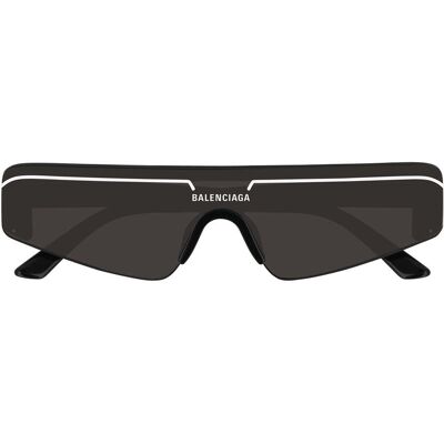 Balenciaga Occhiali da Sole BB0003S 001 Nero/Grigio Unisex 99/1/140 Balenciaga Occhiali da Sole BB0003S 001 Nero/Grigio Unisex 99/1/140
