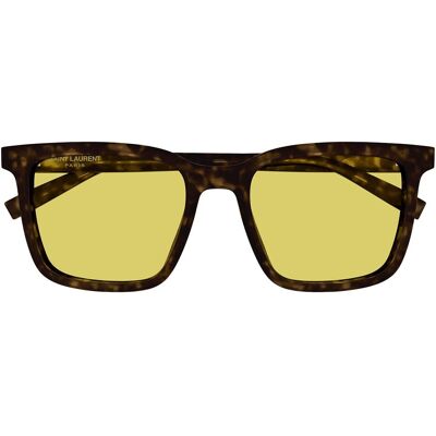 Saint Laurent Occhiali da Sole SL 500 008 Marrone/Giallo Uomo 54/19/145 Saint Laurent Occhiali da Sole SL 500 008 Marrone/Giallo Uomo 54/19/145