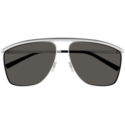 Saint Laurent Occhiali da Sole SL 820 VICTOIRE 001 Argento/Grigio Donna 61/13/135 Saint Laurent Occhiali da Sole SL 820 VICTOIRE 001 Argento/Grigio Donna 61/13/135