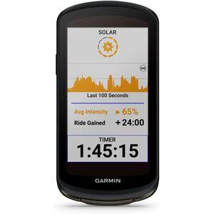 Garmin Ciclocomputer Edge 100 Solar Black Garmin Ciclocomputer Edge 100 Solar Black