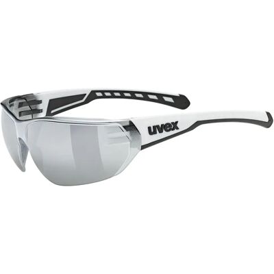 Uvex Occhiali Da Sole Equate White Matt Mirror Silver/CAT3 Uvex Occhiali Da Sole Equate White Matt Mirror Silver/CAT3