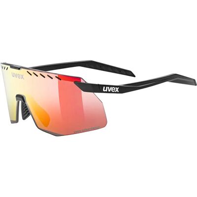 Uvex Occhiali Da Sole Pace Stage S Cv Black Matt Colorvision Mirror Red/CAT2 Uvex Occhiali Da Sole Pace Stage S Cv Black Matt Colorvision Mirror Red/CAT2