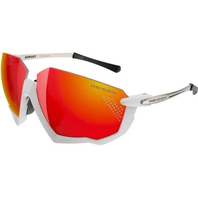 Scicon Occhiali Da Sole Aerojet Titanium Metal White / Red Scicon Occhiali Da Sole Aerojet Titanium Metal White / Red