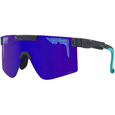 Pit Viper Occhiali Da Sole Polarizzati The Midnight Original Narrow Blue Splatter HDPV Polarized Purple/CAT3 Pit Viper Occhiali Da Sole Polarizzati The Midnight Original Narrow Blue Splatter HDPV Polarized Purple/CAT3