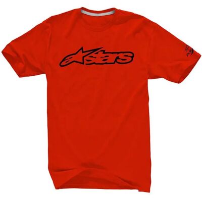 Alpinestars Bicycle Maglietta A Maniche Corte Blaze 2 Red / Black Alpinestars Bicycle Maglietta A Maniche Corte Blaze 2 Red / Black