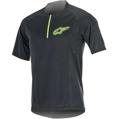 Alpinestars Bicycle Maglia Da Enduro A Maniche Corte Rover 2 Black / Bright Green Alpinestars Bicycle Maglia Da Enduro A Maniche Corte Rover 2 Black / Bright Green