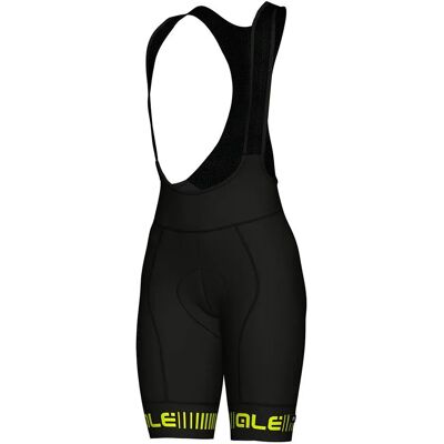 Ale Salopette Strada Black Fluor Yellow Ale Salopette Strada Black Fluor Yellow