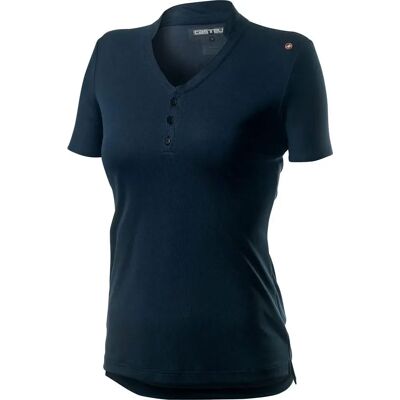 Castelli Polo A Maniche Corte Tech Infinity Dark Blue Castelli Polo A Maniche Corte Tech Infinity Dark Blue