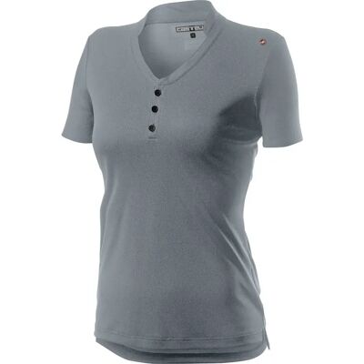 Castelli Polo A Maniche Corte Tech Grey Castelli Polo A Maniche Corte Tech Grey