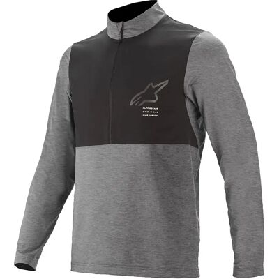 Alpinestars Bicycle Maglia Da Enduro A Maniche Lunghe Nevada Melange Gray Black Alpinestars Bicycle Maglia Da Enduro A Maniche Lunghe Nevada Melange Gray Black