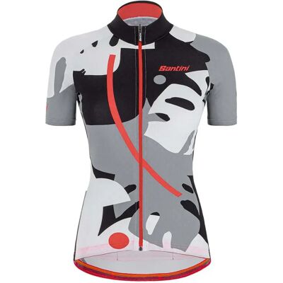 Santini Maglia A Maniche Corte Giada Maui Black Santini Maglia A Maniche Corte Giada Maui Black