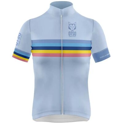 Maglia Otso Stripes Blu - Leggera e Traspirante - XS Maglia Otso Stripes Blu - Leggera e Traspirante - XS