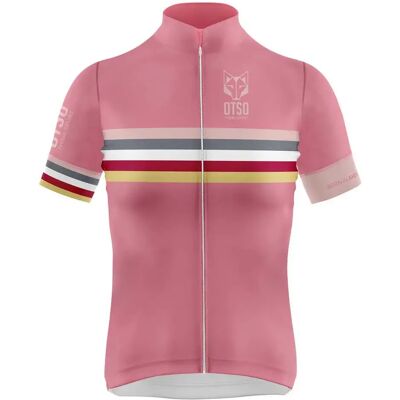 Otso Maglia A Maniche Corte Stripes Pink Otso Maglia A Maniche Corte Stripes Pink