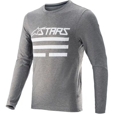 Alpinestars Bicycle Felpa Merino Melange Anthracite / White Alpinestars Bicycle Felpa Merino Melange Anthracite / White