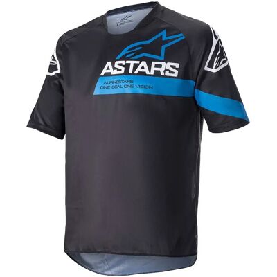 Alpinestars Bicycle Maglia Da Enduro A Maniche Corte Racer V3 Black / Bright Blue Alpinestars Bicycle Maglia Da Enduro A Maniche Corte Racer V3 Black / Bright Blue