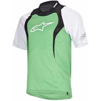 Alpinestars Bicycle Maglia Da Enduro A Maniche Corte Drop Green / White Alpinestars Bicycle Maglia Da Enduro A Maniche Corte Drop Green / White
