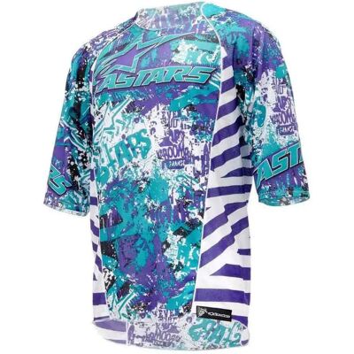 Alpinestars Bicycle Maglia Da Enduro A Maniche Corte Gravity Violet / Navy Blue Alpinestars Bicycle Maglia Da Enduro A Maniche Corte Gravity Violet / Navy Blue