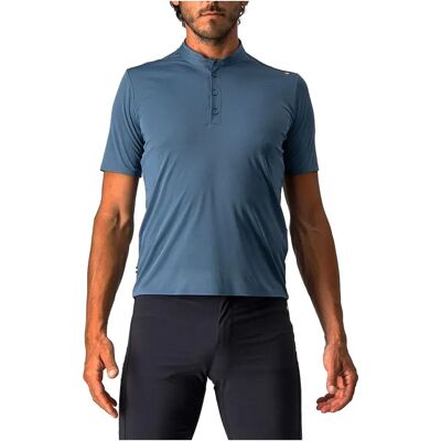 Castelli Polo A Maniche Corte Tech 2 Light Steel Blue Castelli Polo A Maniche Corte Tech 2 Light Steel Blue