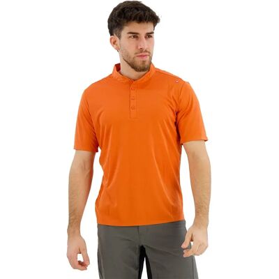 Castelli Polo A Maniche Corte Tech 2 Orange Rust Castelli Polo A Maniche Corte Tech 2 Orange Rust