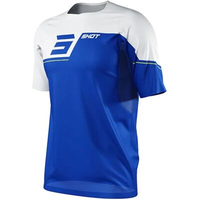 Shot Race Gear Maglia Da Enduro A Maniche Corte Rogue Revolt Blue Shot Race Gear Maglia Da Enduro A Maniche Corte Rogue Revolt Blue
