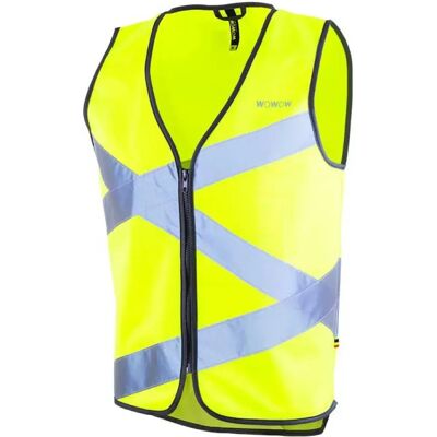 Wowow Gilet Crossroad Reflective Yellow / Silver Wowow Gilet Crossroad Reflective Yellow / Silver