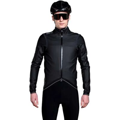 Giacca Speedwear Concept Kaaiman Uomo Nera con Cuciture Termosealate - Giacca Giacca Speedwear Concept Kaaiman Uomo Nera con Cuciture Termosealate - Giacca