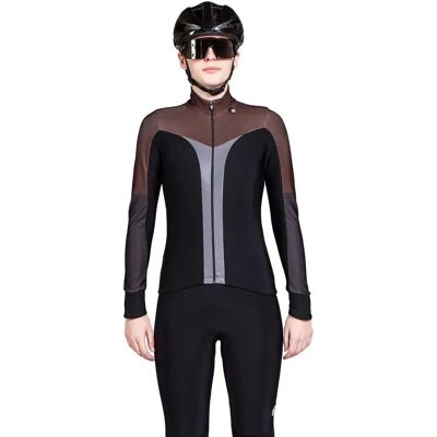 Bioracer Maglia A Maniche Lunghe Vesper Tempest Thermal Dark Chocolate XS Bioracer Maglia A Maniche Lunghe Vesper Tempest Thermal Dark Chocolate XS
