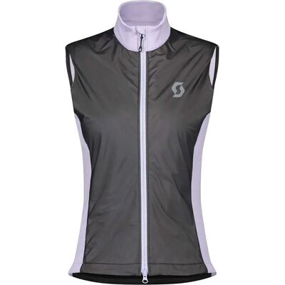 Gilet Scott W Gravel Warm Merino - Viola Heather - Nero - Gilet Gilet Scott W Gravel Warm Merino - Viola Heather - Nero - Gilet