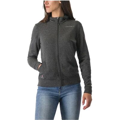 Castelli Felpa Con Zip Milano 2 Dark Gray Castelli Felpa Con Zip Milano 2 Dark Gray