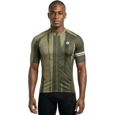 Agu Maglia A Maniche Corte Vertical Paint Performance Strategy Green S Agu Maglia A Maniche Corte Vertical Paint Performance Strategy Green S