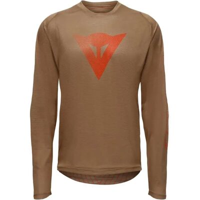 Dainese Bike Maglietta A Maniche Lunghe Aer Brown / Red Dainese Bike Maglietta A Maniche Lunghe Aer Brown / Red