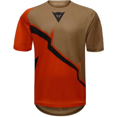 Dainese Bike Maglietta A Maniche Corte Aer Red / Brown / Black Dainese Bike Maglietta A Maniche Corte Aer Red / Brown / Black