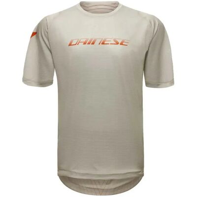 Dainese Hg Aer Jersey Ss - Taupe/rosso - Maglietta Dainese Hg Aer Jersey Ss - Taupe/rosso - Maglietta