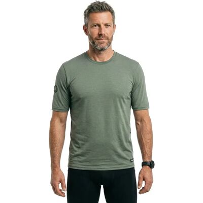 Santini Maglietta A Maniche Corte Delta Line Tech Military Green XL Santini Maglietta A Maniche Corte Delta Line Tech Military Green XL
