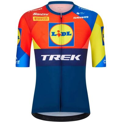 Santini Maillot Lidl-Trek 2025 Replica - Maglia da ciclismo Santini Maillot Lidl-Trek 2025 Replica - Maglia da ciclismo