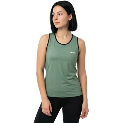 Santini Maglia Da Triathlon Senza Maniche Stream Green M Santini Maglia Da Triathlon Senza Maniche Stream Green M