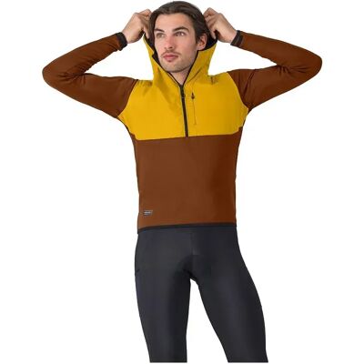 Castelli Felpa Unlimited Roam Mocha / Yellow Castelli Felpa Unlimited Roam Mocha / Yellow