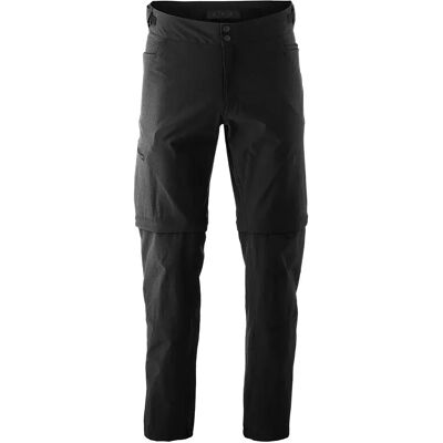 Gonso Pantaloni Adventure Zip Off Black Gonso Pantaloni Adventure Zip Off Black