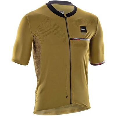 Leatt Maglia A Maniche Corte Endurance 5.0 Cargo Brass Brown Leatt Maglia A Maniche Corte Endurance 5.0 Cargo Brass Brown