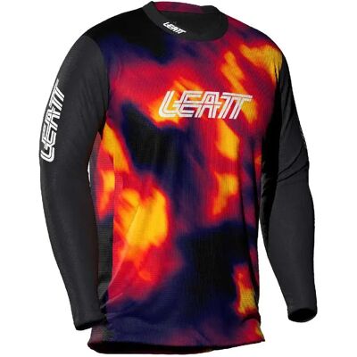 Leatt Maglia A Maniche Lunghe Gravity .0 Heatmap Red Leatt Maglia A Maniche Lunghe Gravity .0 Heatmap Red