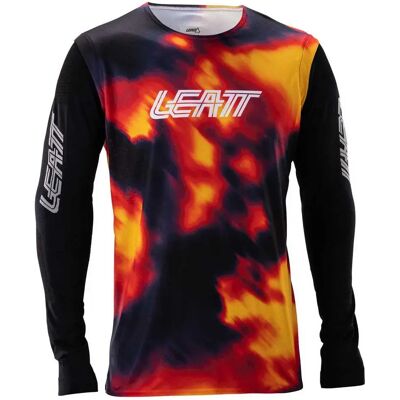 Leatt Maglia A Maniche Lunghe Gravity 8.0 Heatmap Red Leatt Maglia A Maniche Lunghe Gravity 8.0 Heatmap Red