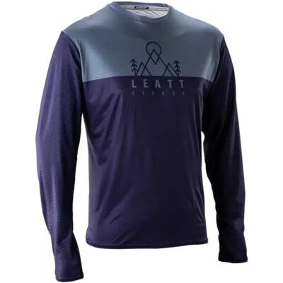 Leatt Maglia A Maniche Lunghe Trail 3.0 Galaxy Blue Leatt Maglia A Maniche Lunghe Trail 3.0 Galaxy Blue