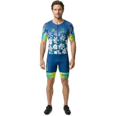 Otso Trisuit A Maniche Corte Swim Bike Run Flower Multicolour L Otso Trisuit A Maniche Corte Swim Bike Run Flower Multicolour L